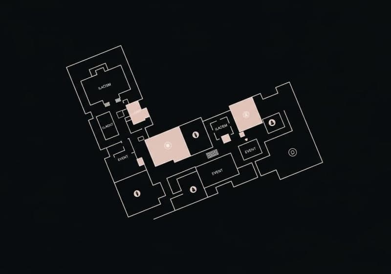 Plan interactif de l'événement